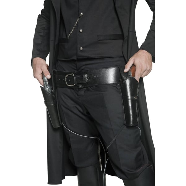 Smiffys Authentic Western Leather Costume Prop Set