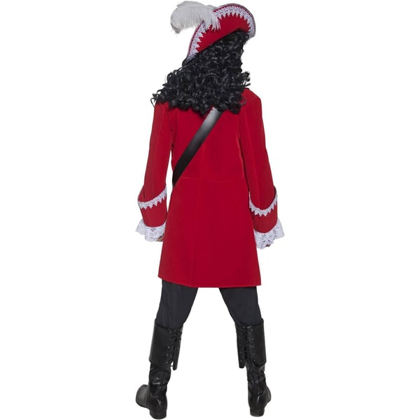 Smiffys Mens Deluxe Authentic Pirate Captain Costume Set