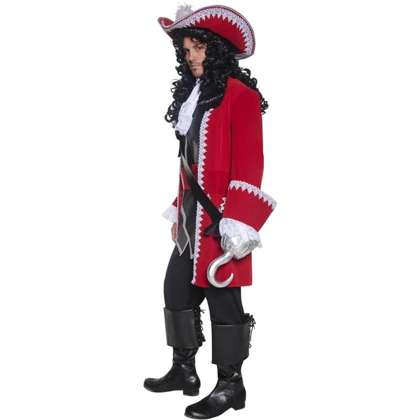 Smiffys Mens Deluxe Authentic Pirate Captain Costume Set