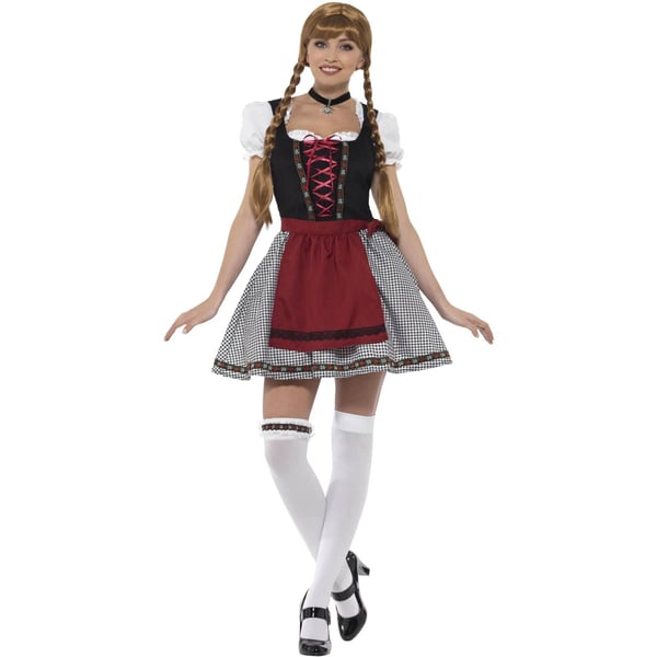 Smiffys Womens/Ladies Flirty Frulein Bavarian Costume Set