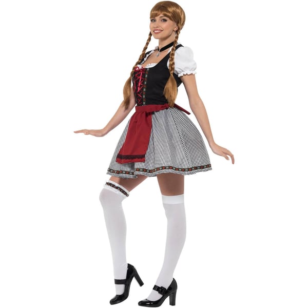 Smiffys Womens/Ladies Flirty Frulein Bavarian Costume Set