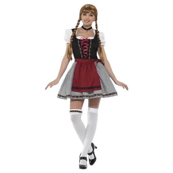 Smiffys Womens/Ladies Flirty Frulein Bavarian Costume Set