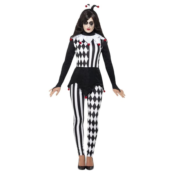 Smiffys Womens/Ladies Court Jester Costume Set