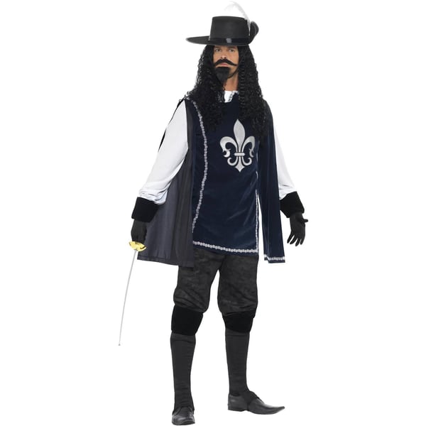 Smiffys Mens Musketeer Costume Set