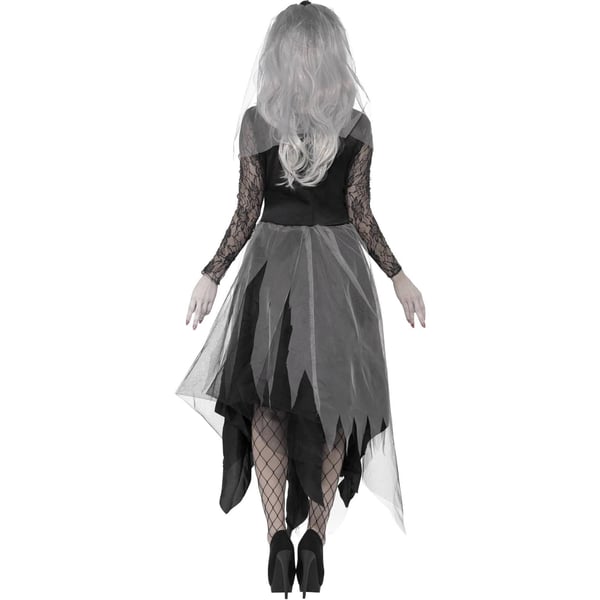 Smiffys Womens/Ladies Graveyard Bride Costume