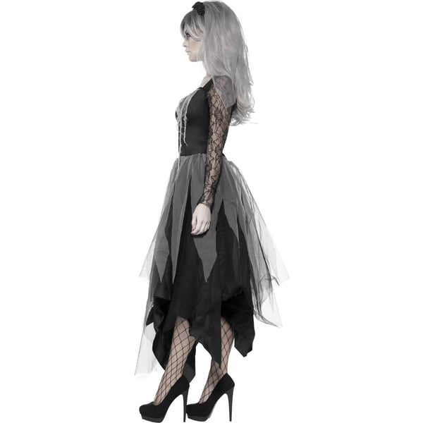 Smiffys Womens/Ladies Graveyard Bride Costume