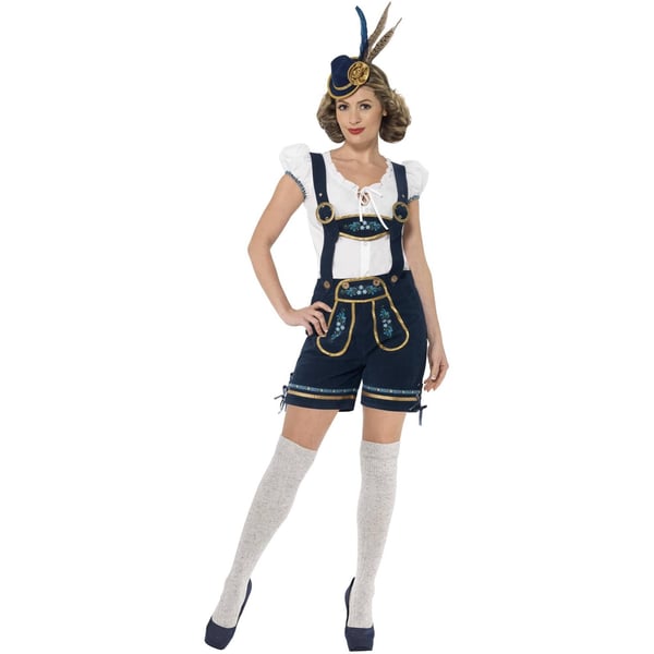 Smiffys Womens/Ladies Deluxe Traditional Bavarian Costume Set