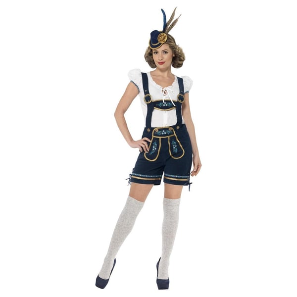 Smiffys Womens/Ladies Deluxe Traditional Bavarian Costume Set