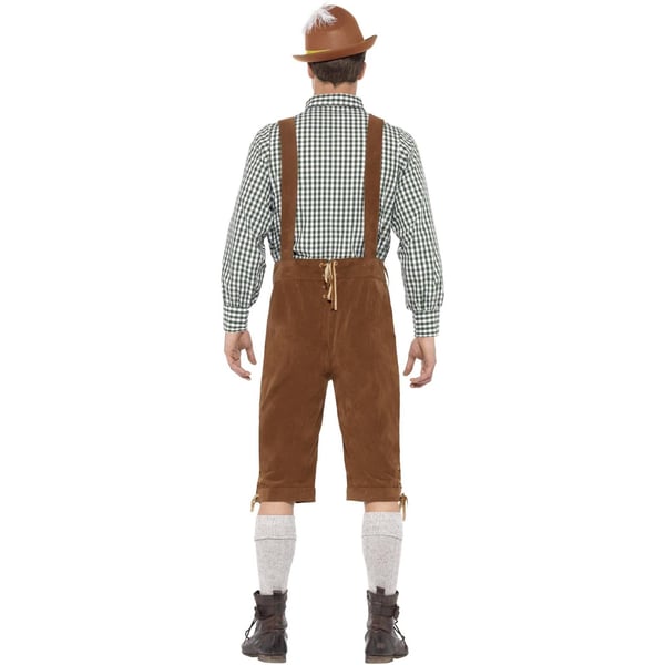 Smiffys Mens Deluxe Traditional Hans Bavarian Costume Set