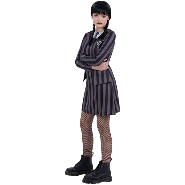 Smiffys Girls Uniform School Costume Set