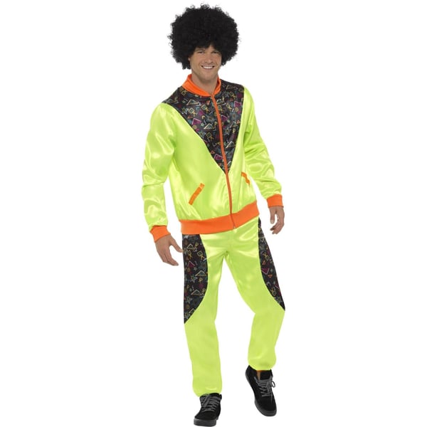 Smiffys Mens 1980s Retro Costume Suit