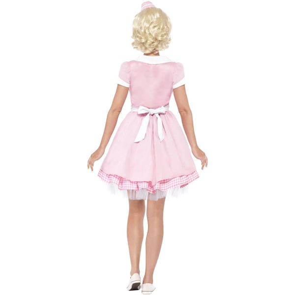 Smiffys Womens/Ladies 50s Diner Costume Set