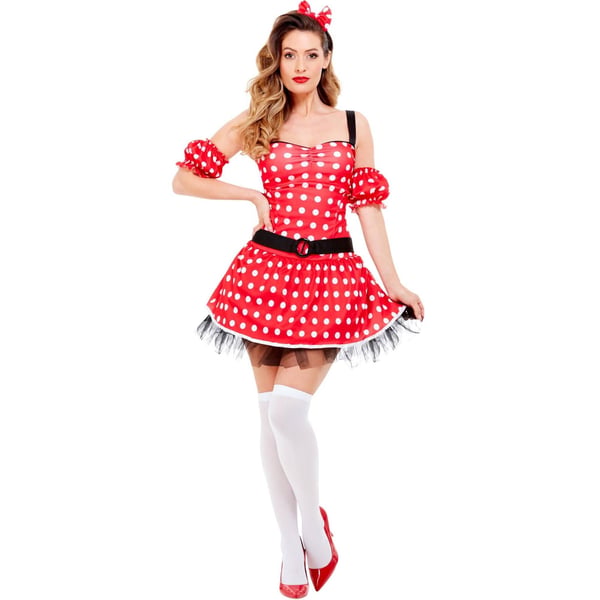 Smiffys Womens/Ladies Madame Mouse Costume Set