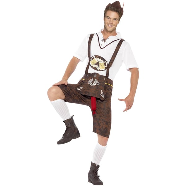 Smiffys Mens Brad Wurst Oktoberfest Costume Set