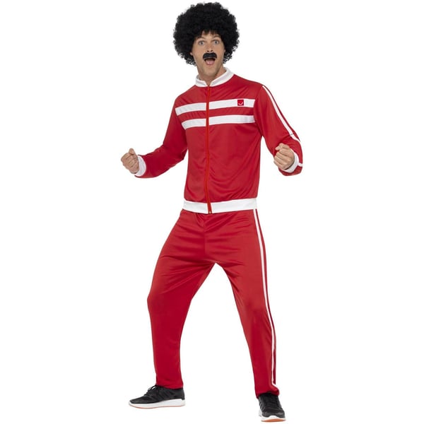 Smiffys Mens Scouser Costume Tracksuit Set
