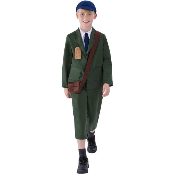 Smiffys Boys World War II Evacuee Costume Set