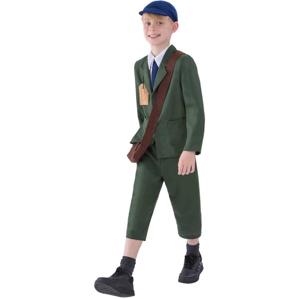 Smiffys Boys World War II Evacuee Costume Set
