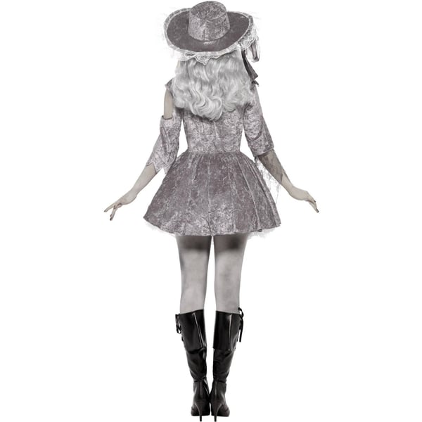 Smiffys Womens/Ladies Deluxe Ship Pirate Treasure Ghost Costume Set
