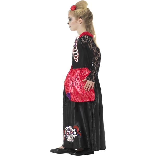 Smiffys Girls Deluxe Day Of The Dead Costume