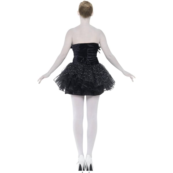 Smiffys Womens/Ladies Gothic Swan Masquerade Costume