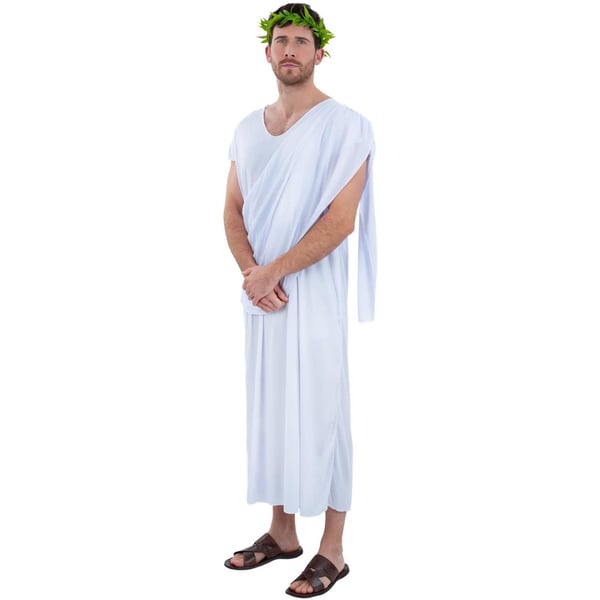 Smiffys Unisex Adult Toga Costume Robe