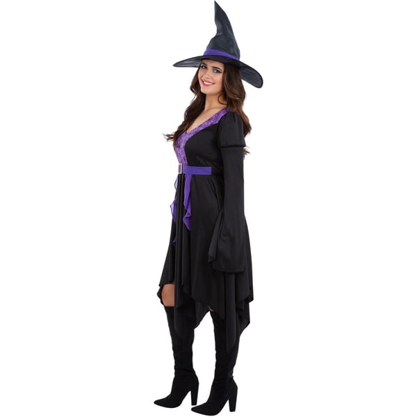 Smiffys Womens/Ladies Practical Spell Witch Costume