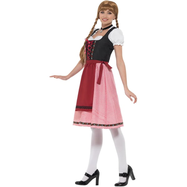 Smiffys Womens/Ladies Bavarian Tavern Maid Costume Set