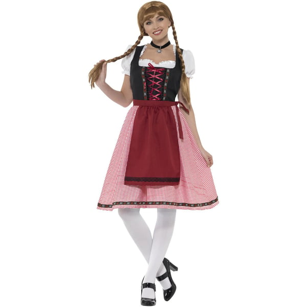 Smiffys Womens/Ladies Bavarian Tavern Maid Costume Set
