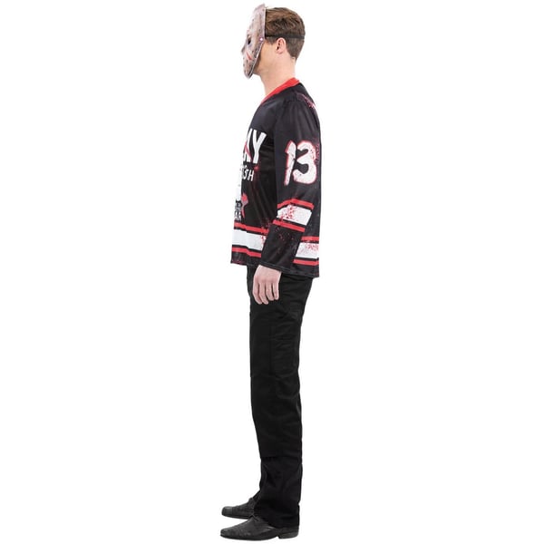 Smiffys Mens Friday The 13th Hockey Costume Top