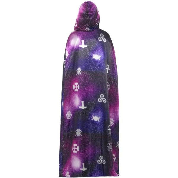 Smiffys Unisex Adult Spellbound Tie Dye Cape