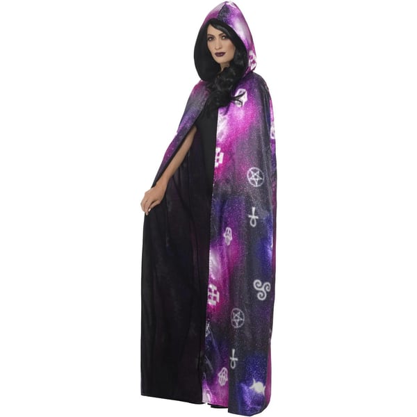 Smiffys Unisex Adult Spellbound Tie Dye Cape