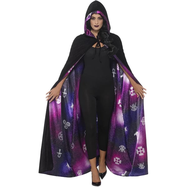 Smiffys Unisex Adult Spellbound Tie Dye Cape