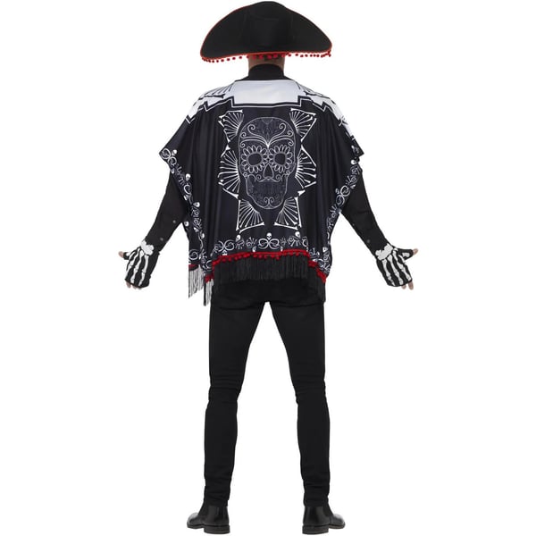 Smiffys Unisex Adult Bandit Day Of The Dead Costume Set
