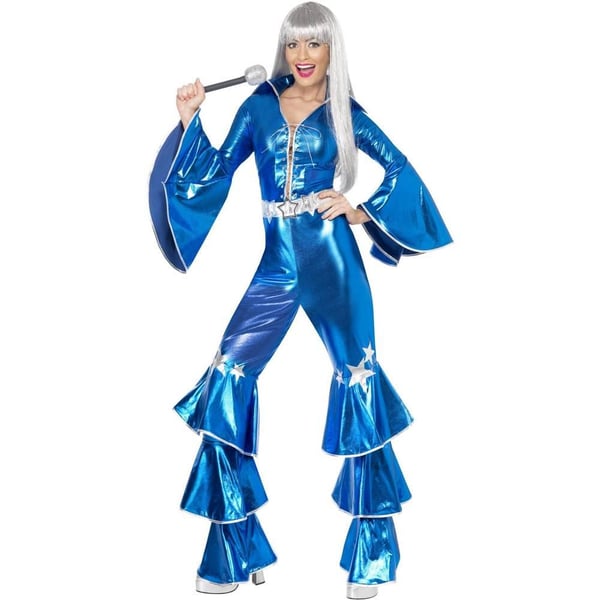 Smiffys Womens/Ladies 70s Dancing Dream Costume