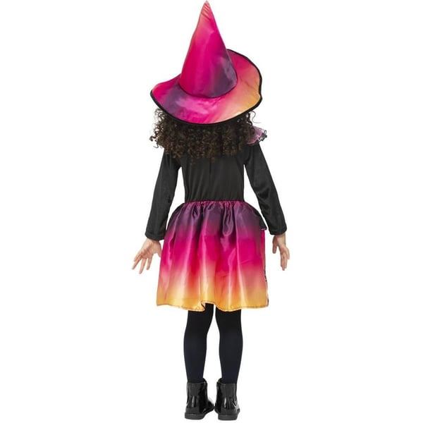 Smiffys Girls Witch Sunset Costume Set