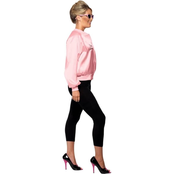 Grease Womens/Ladies Pink Ladies Logo Jacket
