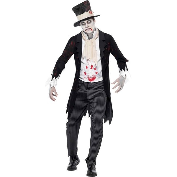 Smiffys Mens Till Death Do Us Part Zombie Groom Costume Set