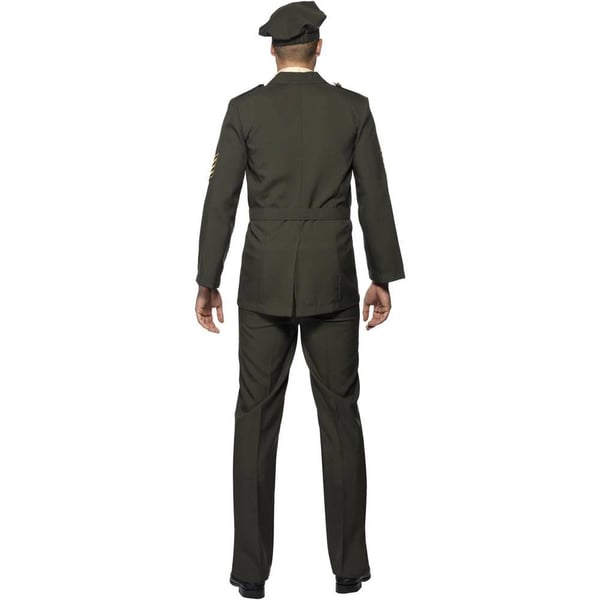 Smiffys Mens Wartime Officer Costume Set
