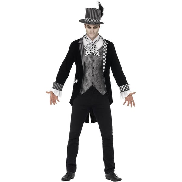Smiffys Unisex Aikuisten Deluxe Dark Hatter -asu