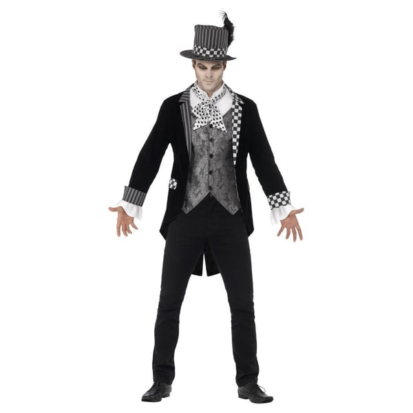 Smiffys Unisex Aikuisten Deluxe Dark Hatter -asu