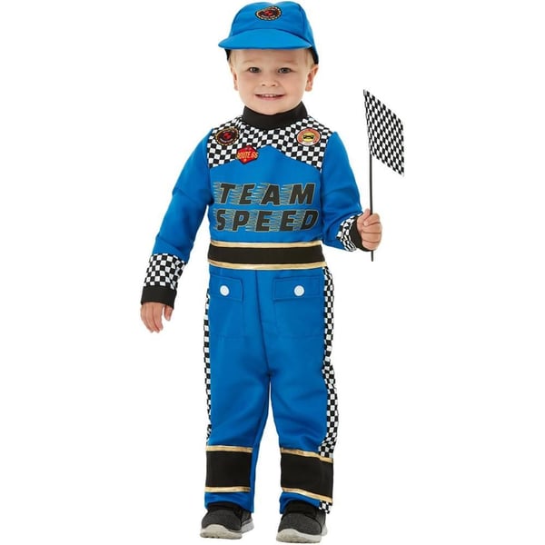 Smiffys Baby Boys Team Speed Racing Driver Costume Set