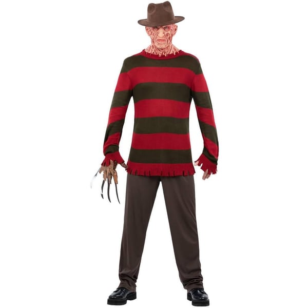 A Nightmare On Elm Street Mens Freddy Krueger Costume Jumper