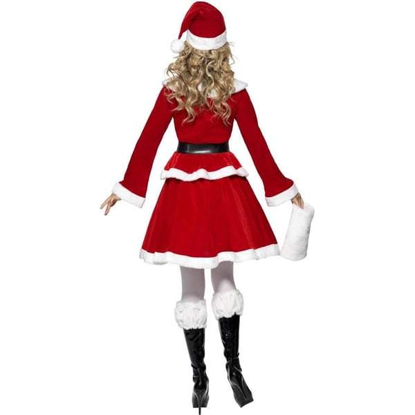 Smiffys Naisten Miss Santa -asu