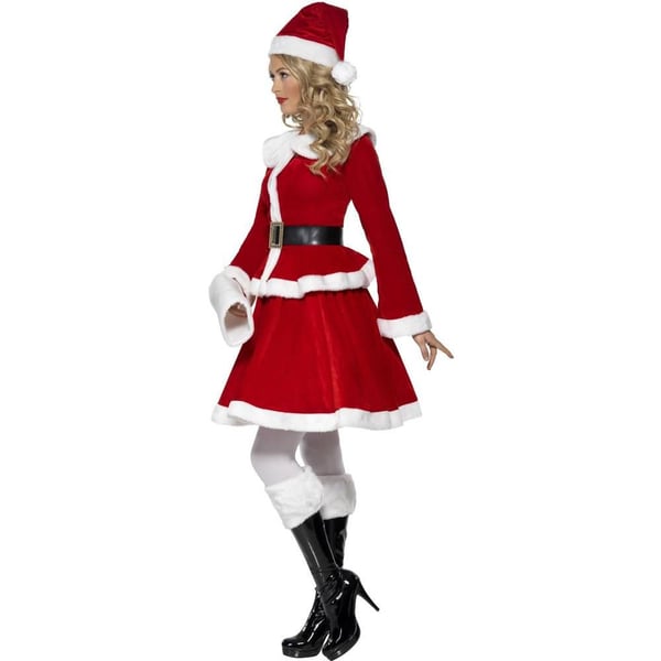 Smiffys Naisten Miss Santa -asu