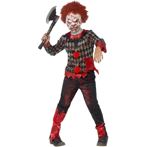 Smiffys Boys Zombie Clown Costume