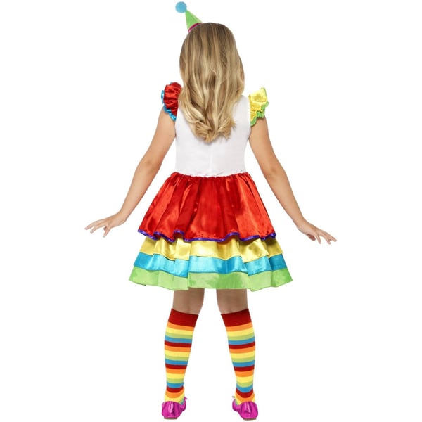 Smiffys Girls Deluxe Clown Costume Set