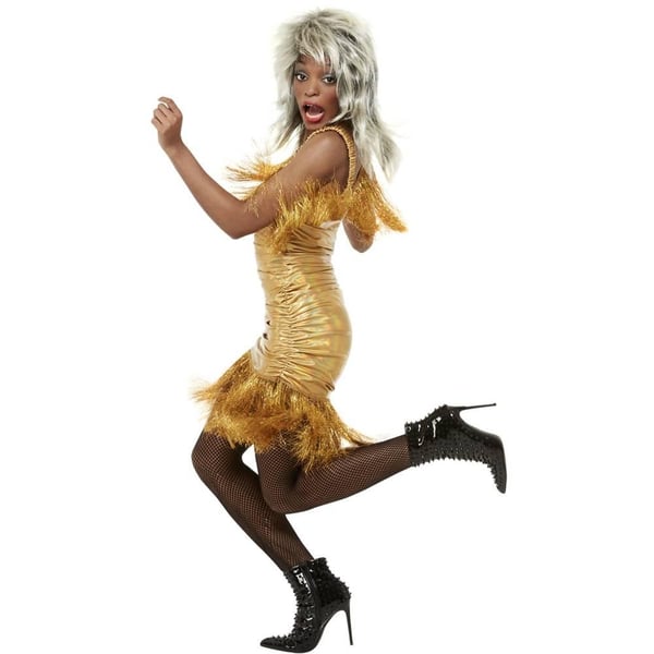Smiffys Womens/Ladies Simply The Best Legend Tina Turner Costume