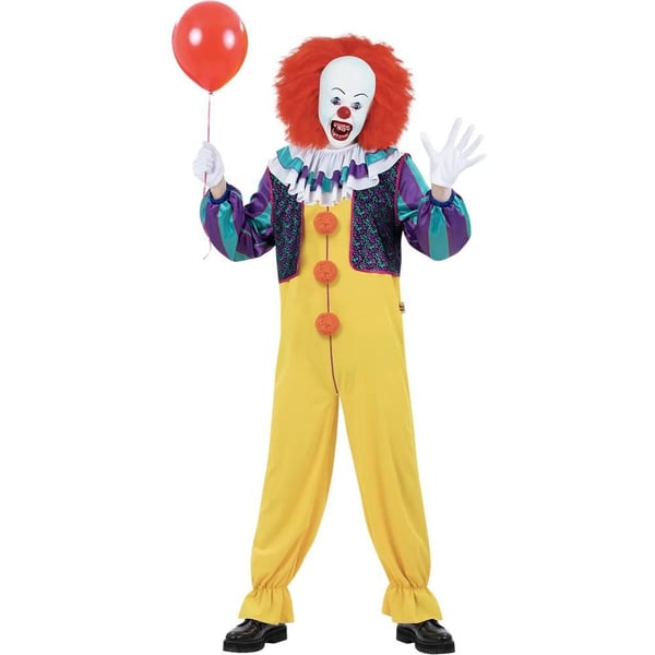 Se (1990) Miesten Pennywise-asu mekkosetti