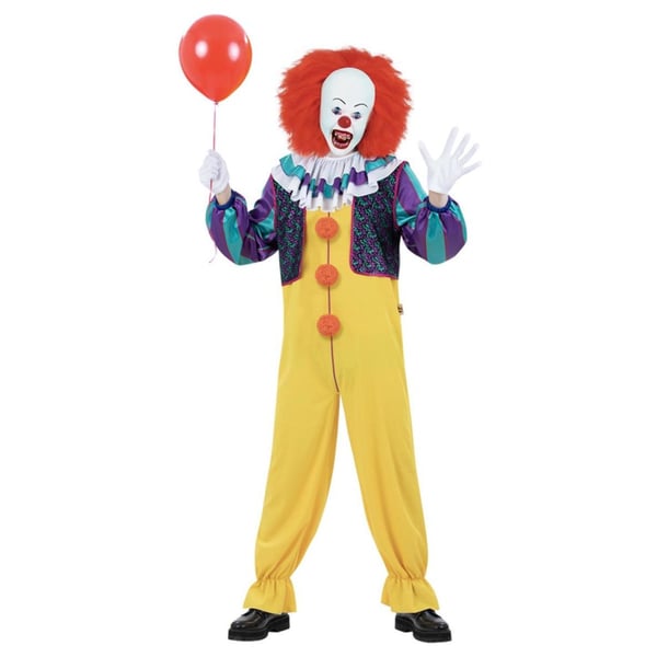 Se (1990) Miesten Pennywise-asu mekkosetti