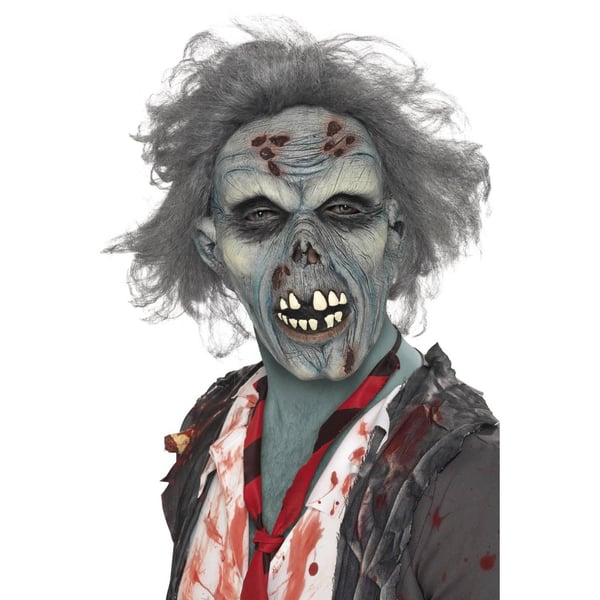 Smiffys Unisex Adult Decaying Zombie Mask